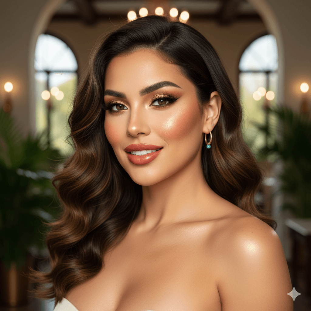 Makeup suggestion aligned to facial features